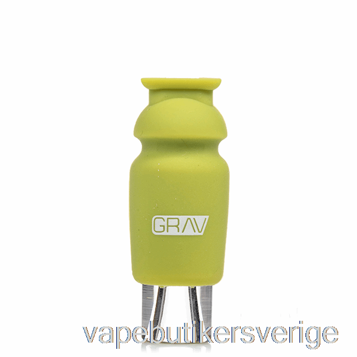 Vape Sverige Grav Silikonklädd Glaskrycka Avokadogrön